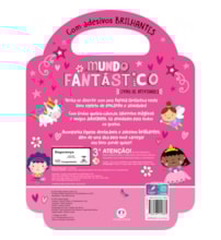 Livro Adesivos Mundo fantástico