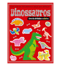 Livro Adesivos My awesome dinosaurs sticker activity book