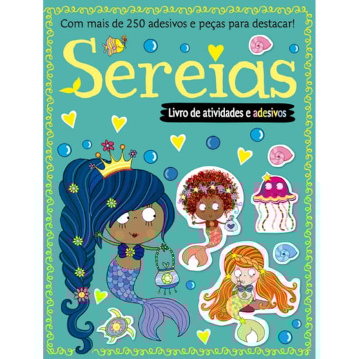 Livro Adesivos My magical mermaid sticker activity book