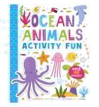 Livro Adesivos Ocean animals
