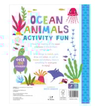 Livro Adesivos Ocean animals