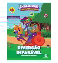 Livro Adesivos Paramigos Imparáveis - Diversão imparável