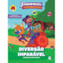 Livro Adesivos Paramigos Imparáveis - Diversão imparável