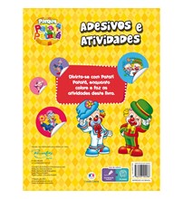 Livro Adesivos Patati Patatá - Adesivos e atividades