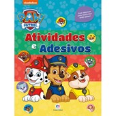 Produto Livro Adesivos Patrulha Canina - Adesivos e atividades