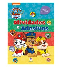 Livro Adesivos Patrulha Canina - Adesivos e atividades