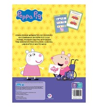 Livro Adesivos Peppa Pig - Passatempos da turma