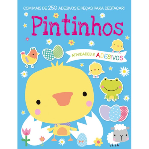 Livro Adesivos Pintinhos