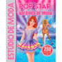 Livro Adesivos Pop star - Sticker fashion designer
