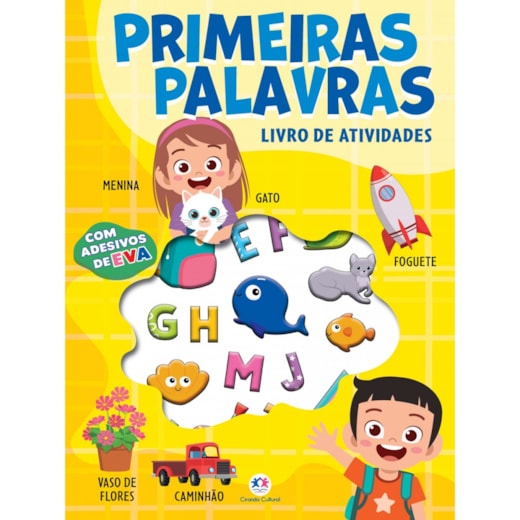 Livro Adesivos Primeiras palavras