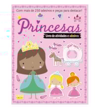 Livro Adesivos Princesas