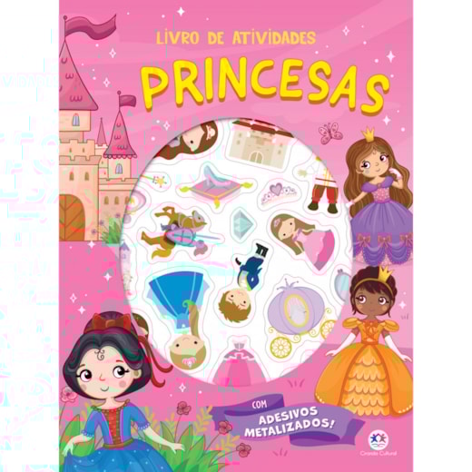 Livro Adesivos Princesas