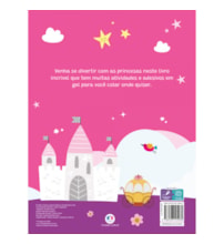 Livro Adesivos Princesas - Livro de atividades e adesivos em gel