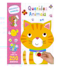 Livro Adesivos Queridos animais