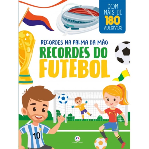 Livro Adesivos Recordes do futebol