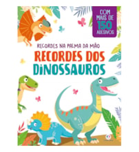 Livro Adesivos Recordes dos dinossauros