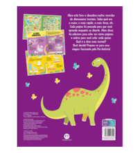 Livro Adesivos Recordes dos dinossauros