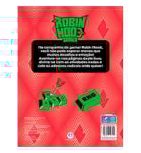 Livro Adesivos Robin Hood Gamer - Aventuras e Desafios
