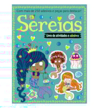 Livro Adesivos Sereias