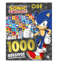 Livro Adesivos Sonic - Mais de 1000 adesivos