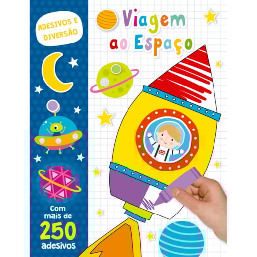 Livro Adesivos Space