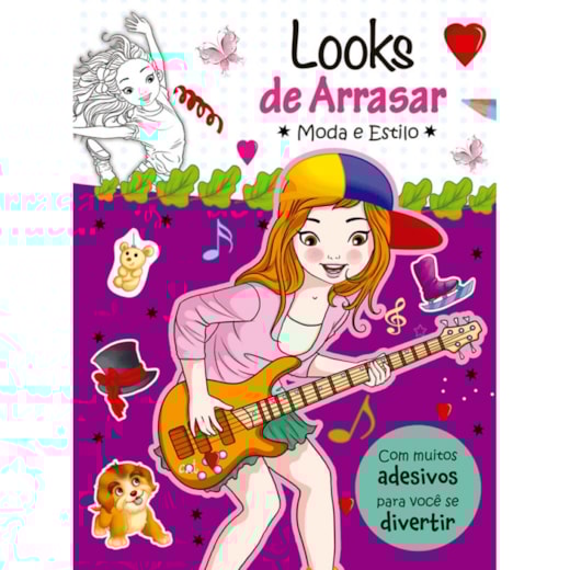 Livro Adesivos Style girls - book 2