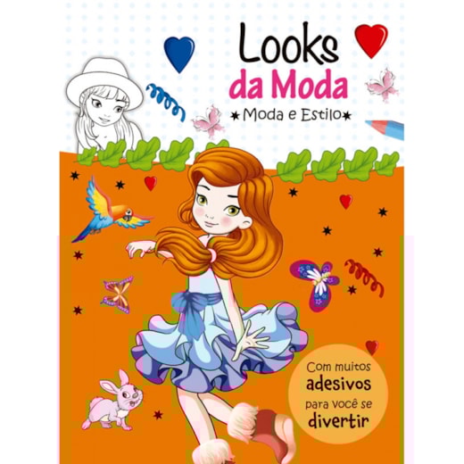 Livro Adesivos Style girls - book 3