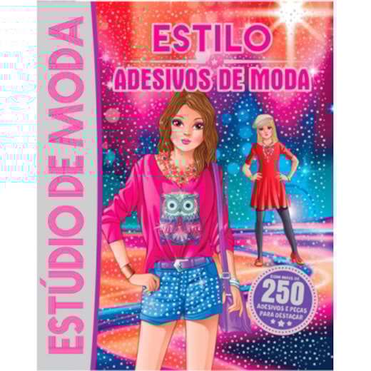 Livro Adesivos Style - Sticker fashion designer