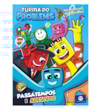 Livro Adesivos Turma do Problems - Passatempos e adesivos