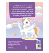 Livro Adesivos Unicórnios