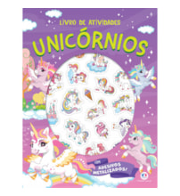 Livro Adesivos Unicórnios