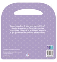 Livro Adesivos Unicórnios - Atividades e mais 50 adesivos