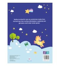 Livro Adesivos Unicórnios - Livro de atividades e adesivos em gel