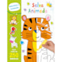 Livro Adesivos Wild animals
