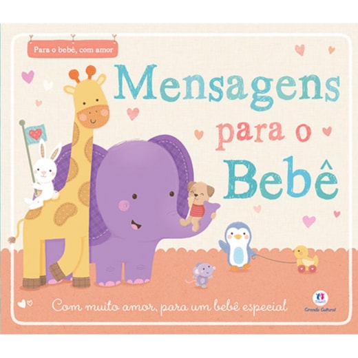 Livro Album do bebê Mensagens para o bebê