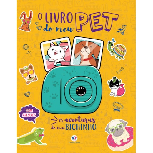 Livro Album do bebê O livro do meu pet - Brochura