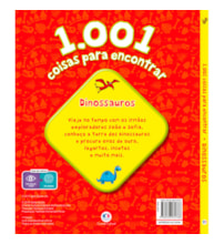 Livro Almofadado 1.001 coisas para encontrar - Dinossauros
