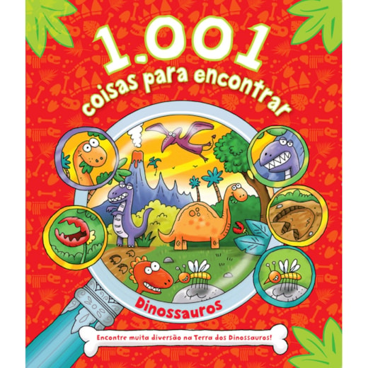 Livro Almofadado 1.001 coisas para encontrar - Dinossauros