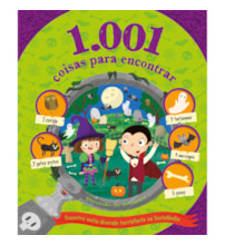 Livro Almofadado 1.001 coisas para encontrar - Diversão de arrepiar