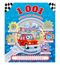 Livro Almofadado 1.001 coisas para encontrar - Veículos