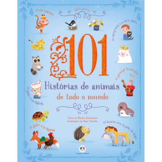 Livro Almofadado 101 histórias de animais de todo o mundo