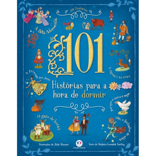 Livro Almofadado 101 histórias para a hora de dormir