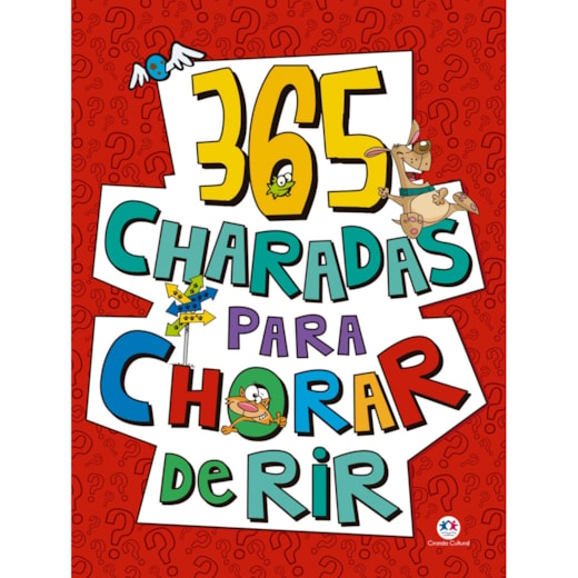 Livro Almofadado 365 Charadas para chorar de rir