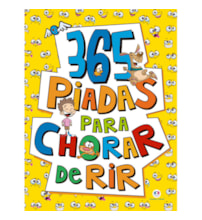 Livro Almofadado 365 piadas para chorar de rir