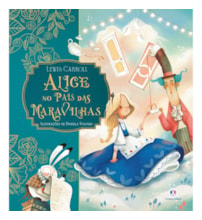 Livro Almofadado Alice no país das maravilhas