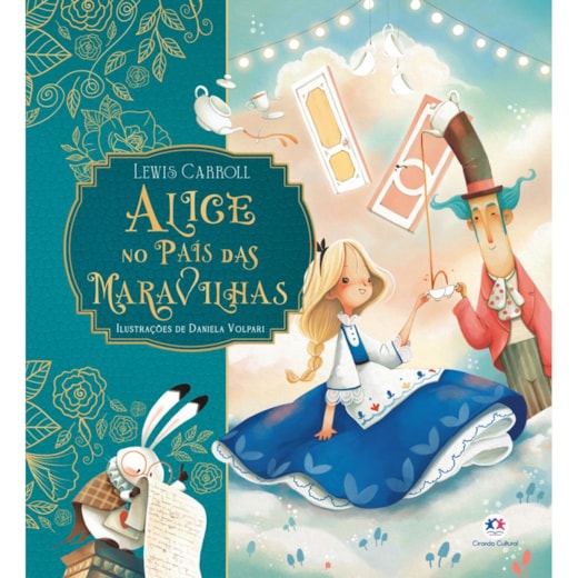 Livro Almofadado Alice no país das maravilhas