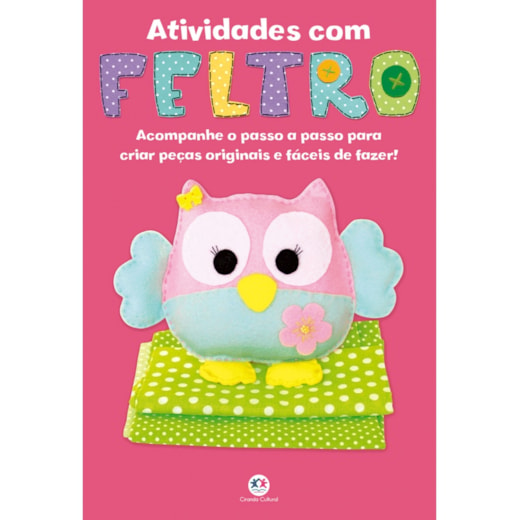 Livro Almofadado Atividades com feltro