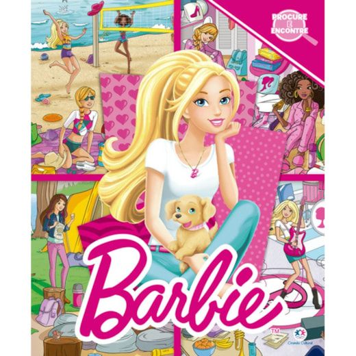 Livro Almofadado Barbie - Procure e encontre