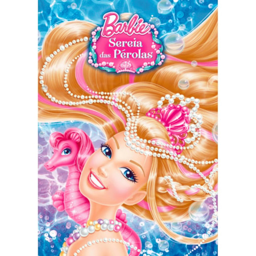 Livro Almofadado Barbie - Sereia das pérolas