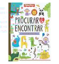 Livro Almofadado Fisher-Price - Procurar e encontrar - Animais divertidos Livro Almofadado Fisher-Price - Procurar e encontrar - Animais divertidos